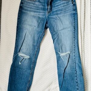 Silver Women's Blue Jeans